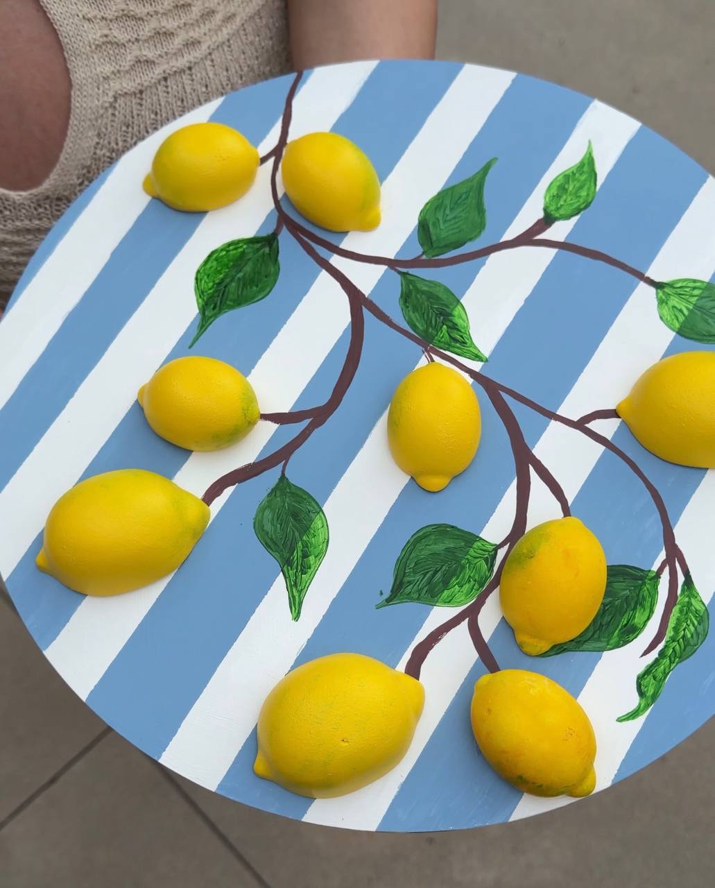 3D Lemon Art