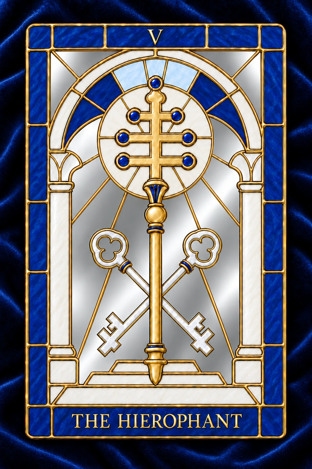 The Hierophant — AI design preview